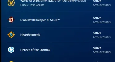Conta Battle.Net (ver detalhes)