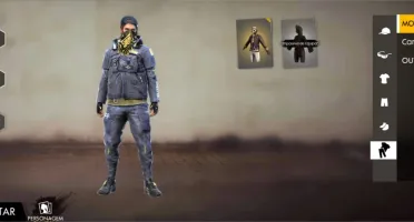 Conta free fire Plat - Techwear full