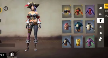 Conta free fire Plat - Techwear full
