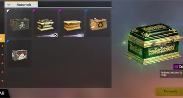 Conta free fire Plat - Techwear full