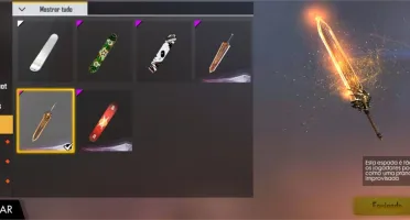 Conta free fire Plat - Techwear full