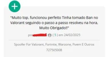 Spoofer For Valorant, Fortnite, Warzone, Fivem E Outros