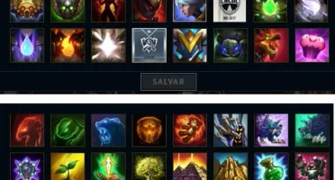 conta lol ouro IV 73 campeões varias skins