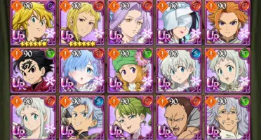 Conta iniciante de 7ds com Meliodas nemesis