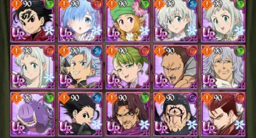 Conta iniciante de 7ds com Meliodas nemesis