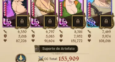 Conta iniciante de 7ds com Meliodas nemesis