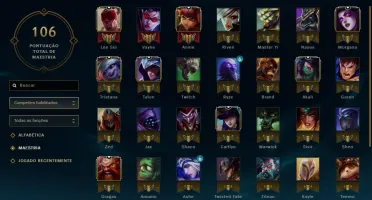 Conta lol platina 4 mmr alto