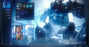 Conta league of legends unranked, 22 campeões, 2 skins