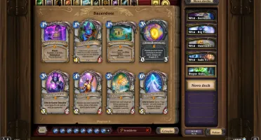 CONTA HEARTHSTONE - 190 LENDÁRIAS, 15k de Pó Arcano