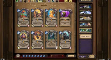CONTA HEARTHSTONE - 190 LENDÁRIAS, 15k de Pó Arcano