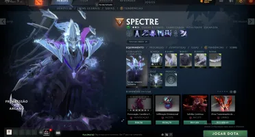 Conta DOTA 2 Ancestral Com Personas E Arcana Mercurial