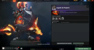 Conta DOTA 2 Ancestral Com Personas E Arcana Mercurial