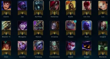 Conta Ouro 5/Gold V League Of Legends