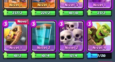 Clash Royale 300 mil de ouro lvl 9