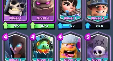 Clash Royale 300 mil de ouro lvl 9