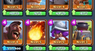 Clash Royale 300 mil de ouro lvl 9