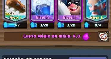 Clash Royale 300 mil de ouro lvl 9