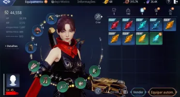 Mir4 Conta lvl 45 44k Serpente NA104
