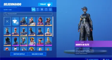 CONTA FORTNITE COM DIVERSAS SKINS + SALVE O MUNDO V-BUCKS