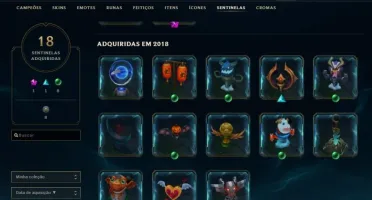 conta gold 3 com 73 skins e varios icones e emotes