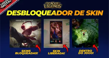 [Exclusivo] Desbloqueador de Todas Skins e Cromas para LoL