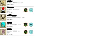 Conta dofus ilyzaelle