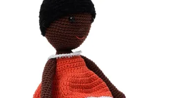 Boneca Dandara em amigurumi