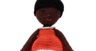 Boneca Dandara em amigurumi