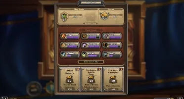 Conta Hearthstone 18 lendárias 56 épicas, e versos raros