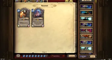 Conta Hearthstone 18 lendárias 56 épicas, e versos raros