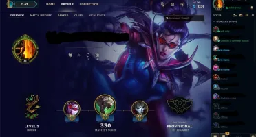 Conta de LoL baratissima