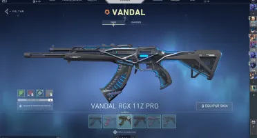 CONTA VALORANT PRATA 2 COM VARIAS SKINS