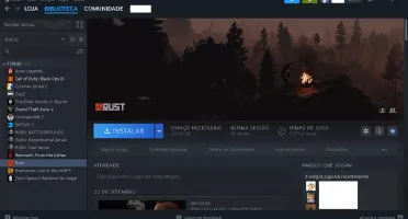 CONTA STEAM MUITOS JOGOS/ITENS! PREÇO BAIXO,