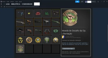 CONTA STEAM MUITOS JOGOS/ITENS! PREÇO BAIXO,