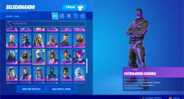 Conta de fortnite antiga com renegade raider