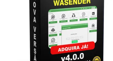 Wasender Nova Versão - Lic Anual com atualizações gratuitas