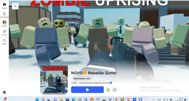 Conta De Roblox Rebelião Zumbi