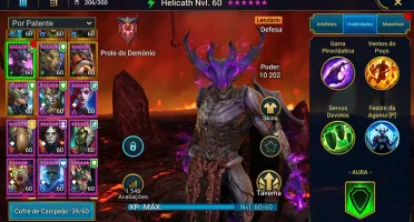 Conta Raid Shadow Legends 25 lendários