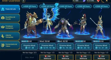 Conta Raid Shadow Legends 25 lendários