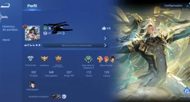 Conta honor of kings boa e barata