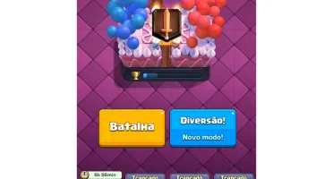 CONTA CLASH ROYALE, ARENA 15, NÍVEL 10.