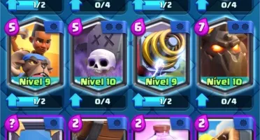 CONTA CLASH ROYALE, ARENA 15, NÍVEL 10.