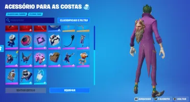 conta Fortnite