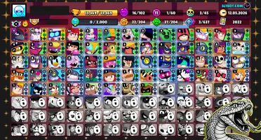 Conta Brawl Stars Top Valiosa (đ„ 1 Hipercarga đ 13.3K)