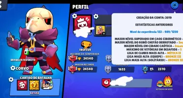 Conta brawl stars 2019