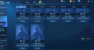 VENDO CONTA MOBILE LEGENDS