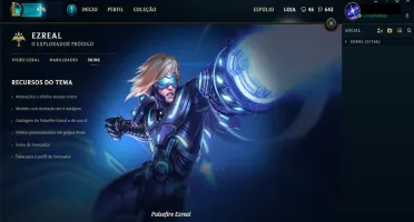Conta de league of legends 50 skins