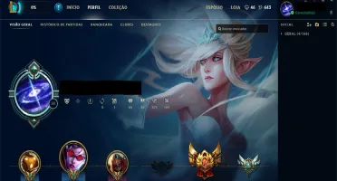 Conta de league of legends 50 skins