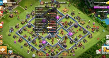 CLASH OF CLANS - CV 12 QUASE FULL