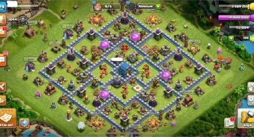 CLASH OF CLANS - CV 12 QUASE FULL